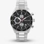 Timex Mens Ridgefield Chronograph Black Bracelet Watch TW2Y56900