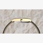 Timex Mens 1976 Lexington Reissue Gold Rectangle Black Leather Strap Watch TW2Y56200