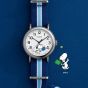 Timex x Peanuts Weekender Pickleball Blue Fabric Strap Watch TW2Y50600