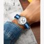 Timex x Peanuts Weekender Pickleball Blue Fabric Strap Watch TW2Y50600