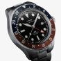 Timex Mens Waterbury Heritage Stainless Steel Red & Blue Bezel Watch TW2Y60600