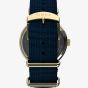 Timex Unisex Weekender Harry Potter x Butterbeer Blue Fabric Strap Watch TW2Y76100