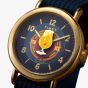 Timex Unisex Weekender Harry Potter x Butterbeer Blue Fabric Strap Watch TW2Y76100