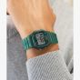 Timex Unisex T80 Green Plastic Digital Watch TW2Y34100