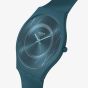 Swatch Auric Whisper Blue Silicone Watch SS08N116