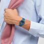 Swatch Auric Whisper Blue Silicone Watch SS08N116