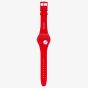 Swatch Simpsons Sweet Embrace Marge & Homer Red Watch SO29Z120