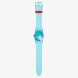 Swatch Simpsons Angel Bart Blue Watch SO28Z115