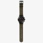 Swatch Power Of Nature By The Bonfire Khaki Watch YVB416