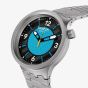 Swatch Power Of Nature Frostbloom Blue & Black Watch SB07S116G