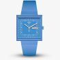 Swatch What If Sky Blue Bioceramic Watch SO34S700