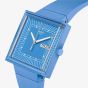 Swatch What If Sky Blue Bioceramic Watch SO34S700