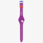 Swatch Simpsons Lisa Class Act Purple Watch SO28Z118