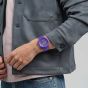Swatch Colors Of Joy Purple Watch SB05V103