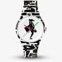 Swatch Mens Black And White Freeze Time Watch SO29Z147