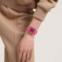 Swatch Unisex Squarely Berry Pink Watch SO34R700