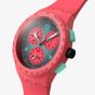 Swatch Unisex Paradiso Kinetiko Pink Watch SUSP100