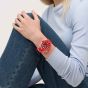 Swatch Unisex SCUBAQUA Lions Mane Red Watch SSCU09R100