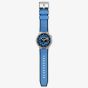 Swatch Mens Azure Blue Daze Watch SB07S106