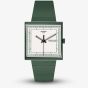 Swatch What If Square Green Watch SO34G700