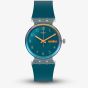 Swatch Mens Blue Away Watch SO28K700