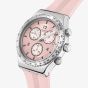 Swatch Poppingly Pink Chronograph Watch YVS532