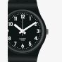 Swatch Unisex Lady Black Single Watch LB170E