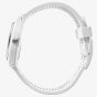 Swatch Unisex Just White Soft Strap Watch SO28W107-S14