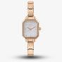 Nomination CLASSIC Paris Silver Glitter Rectangular Dial Rose Gold-tone Bracelet Watch 076031/023