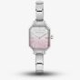 Nomination Paris Silver Pink Ombre Glitter Dial Watch 076037/034