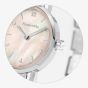 Nomination Time Stainless Steel, Brass & Mother of Pearl Pink Oval Dial Watch 076038/009