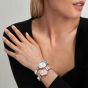 Nomination Time Stainless Steel, Brass & Mother of Pearl Pink Oval Dial Watch 076038/009