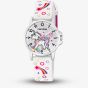 Calypso Unisex Unicon White Rubber Watch K5776/4