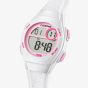 Calypso Unisex White & Pink Digital Watch K5831/1