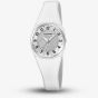 Calypso Ladies Silver Rubber Watch K5752/1