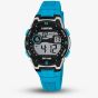 Calypso Mens Digital Crush Blue Strap Watch K5853/1