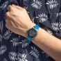 Calypso Mens Digital Crush Blue Strap Watch K5853/1