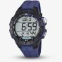 Calypso Mens Urban Digital Blue Rubber Strap Watch K5607/2