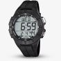 Calypso Mens Urban Digital Black Rubber Strap Watch K5607/6