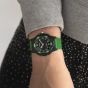 Calypso Mens Easy Time Green Plastic Strap Watch K5878/3