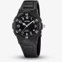 Calypso Mens Easy Time Black Plastic Strap Watch K5878/4