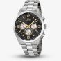 Lotus Mens Stainless Steel Black & Gold Chronograph Watch L18152/I
