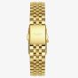 Lee Cooper Ladies White Mother of Pearl Rectangle Dial Golden Bracelet Watch LC08135.120