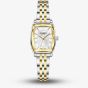 Lee Cooper Ladies White Mother of Pearl Dial Two Tone Bracelet Watch LC08370.220
