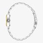Lee Cooper Ladies White Mother of Pearl Dial Two Tone Bracelet Watch LC08370.220