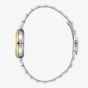 Lee Cooper Ladies White Mother of Pearl Dial Two Tone Bracelet Watch LC08365.220