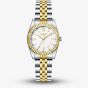 Lee Cooper Ladies White Mother of Pearl Dial Two Tone Bracelet Watch LC08303.220
