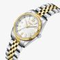 Lee Cooper Ladies White Mother of Pearl Dial Two Tone Bracelet Watch LC08303.220