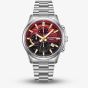 Lee Cooper Mens Red Dial Bracelet Watch LC08451.380