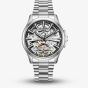 Lee Cooper Mens Skeleton Dial Automatic Bracelet Watch LC08311.350